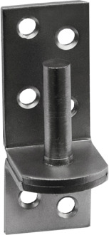 Connex Haak Op Plaat D1 10Mm Rvs - HVRJ20062