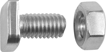 Connex Hamerkopschroef M6X12 A2 5St - KYB6400041