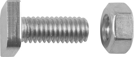 Connex Hamerkopschroef M6X15 A2 5St - KYB6400042