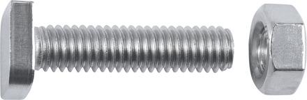 Connex Hamerkopschroef M6X25 A2 5St - KYB6400044