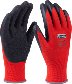 Connex Handschoen Polyester/Latex Roodgr09 - COX938529