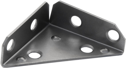 Connex Hoekplaat 50X50X70 Rvs - HVRJ20040