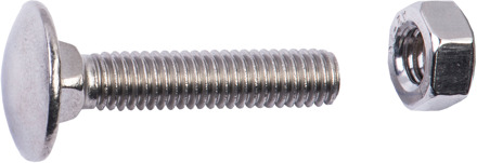 Connex Houtbout M6X30 75St A2 - KK4540630