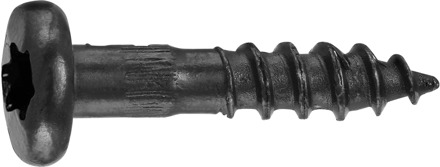 Connex Houtschroef Gs-K 3.5X18 20St Zw - KY3193518