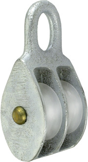 Connex Katrol Dubbel 20Mm/6Mm/250Kg Vz - DY270524