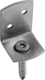 Connex L-Beslag 38X30X32 4St Rvs - HVRJ4307