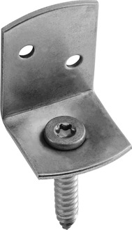 Connex L-Beslag 38X30X32 Rvs - HVRJ4301