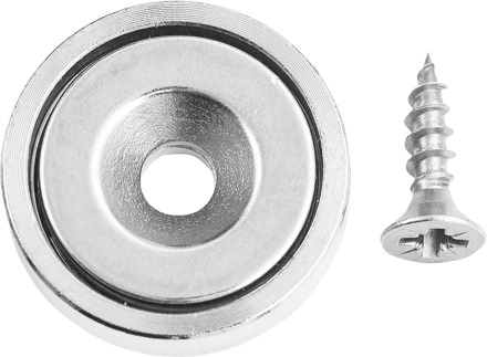 Connex Magneet Neodym Rond 16X4X3 7.5Kg - DY7100011