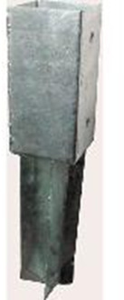 Connex Paalhouder 91X91X350 (->Beton) Vvz - HV4332