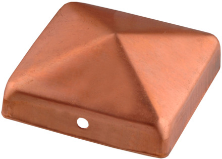 Connex Paalkapje 70X70Mm Zonder Kogel Cu - HV4296
