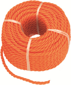 Connex Pp Touw 4Mm/80Kg Oranje Bobijn/20M - B34081