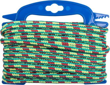 Connex Pp Touw 8Mm/65Kg Gr+Ge+R Haspel/10M - DY2701867