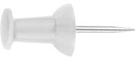 Connex Prikbordspeld Kunststof 30St Wi - KY6090038