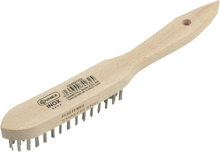 Connex Rvs Borstel (4 Rijen) - COX937224