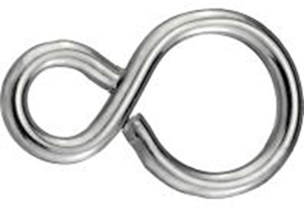 Connex S-Haak Gesloten 40Mm 6St Ni - KY6550012