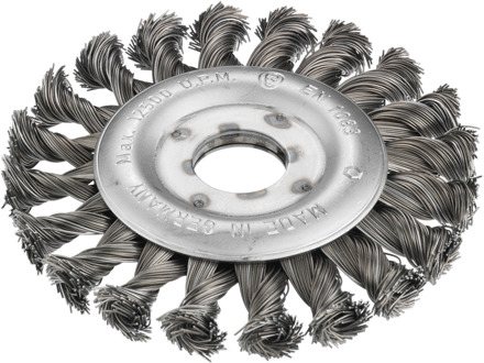 Connex Schijfborstel Hs 115Mm Vlechtdraad - COM233115