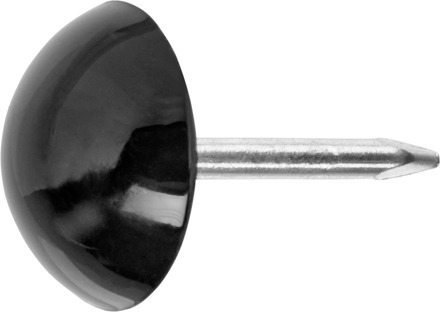 Connex Siernagel 9.0Mm Pvc-Kop 40St Zw - KY6310012