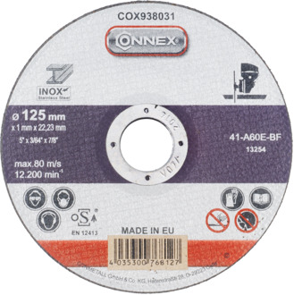 Connex Slijpschijf Rvs 125Mm - COX938031