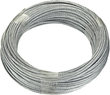 Connex Staalkabel 2Mm/40Kg Vz Rol/30M - DY2701383