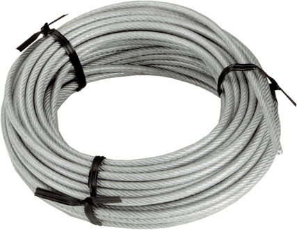 Connex Staalkabel 3A4Mm/90Kg Vz Rol/15M - DY2701386
