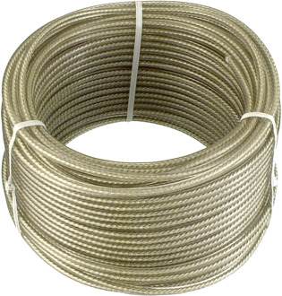 Connex Staalkoord Ommanteld 3Mm Vz Rol/20M - DY2701381