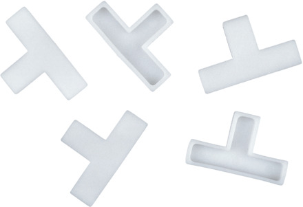Connex T-Stukje 4Mm (250St) - COX792014