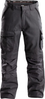 Connor | Werkbroek met kniestukken Grijs/Zwart - NL:48 BE:42