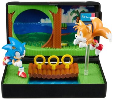 Console Heroes Sega Mega Drive Sonic The Hedgehog 2 Emerald Zone Diorama