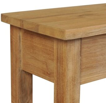 Console table solid wood teak 120 × 30 × 80 cm