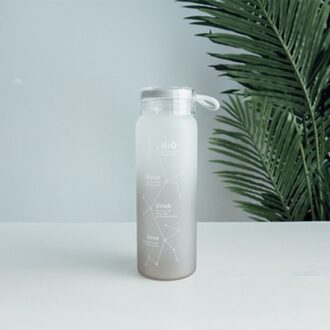 Constellation Glazen Flessen Kawaii Water Fles Milieuvriendelijk Glas Met Een Rietje Bril Schattige Kopjes Waterbottle Me Bottl Blauw