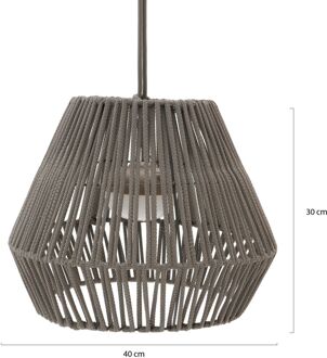 Conta hanglamp led oplaadbaar dimbaar ø40cm (h:30cm) - Laagste prijsgarantie! Taupe