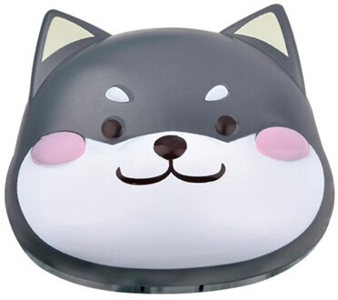 Contact Lens Case Draagbare Leuke Cartoon Contact Lens Kit Reizen Plastic Houder Container Opslag Inweken Box Case zwart