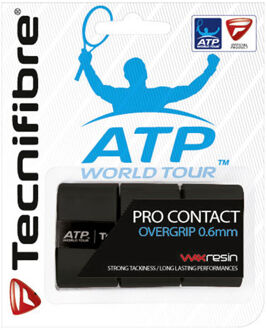 Contact Pro - 0.60mm - Zwart - Overgrip - 3 stuks