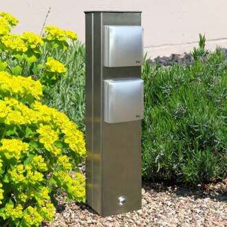 contactdoos met 2 stopcontacten Carlail IP44 eDELSTAHL