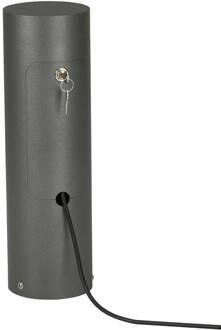 Contactdooszuil 4411 1-voudig, IP54 afsluitbare deur antraciet