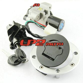 Contactslotset Gas Cap Seat Lock Key Set Voor Suzuki GSXR400R + SP GK76A 1990-1995 Suzuki RF400 (RF400R/RF400RV) GK78A 1993-1997