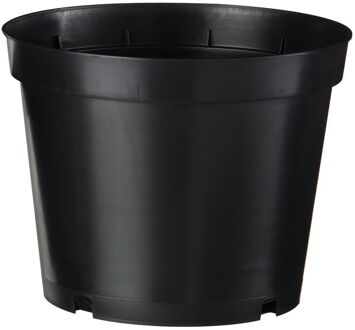 Container zwart 10l H22x dia. 28,4cm