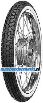 Continental BUB Conti. 225-19(23-225) KKS-10-WW zwart/wit whitewall