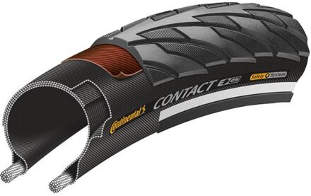 Continental buitenband Contact 28"" (42-622) reflex zwart