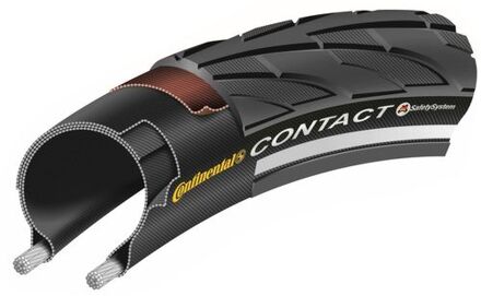 Continental buitenband Contact 28 x 1 5/8 x 1 1/8 (28-622) RS zwart