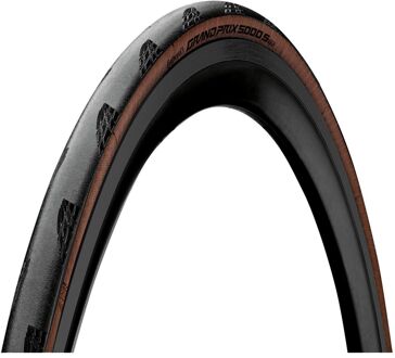 Continental Grand Prix 5000 S TR 28-622 Vouwband Zwart/Bruin