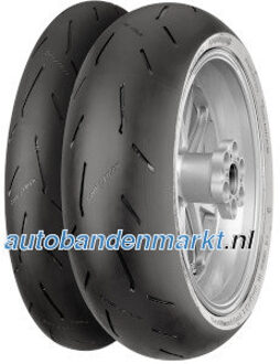 Continental motorcycle-tyres Continental ContiRaceAttack 2 ( 160/60 ZR17 TL 69W Achterwiel, M/C, Rubbermengsel Medium )