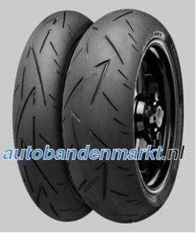 Continental motorcycle-tyres Continental ContiSportAttack 2 ( 120/70 ZR17 TL (58W) M/C, Voorwiel )