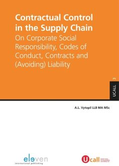 Contractual control in the supply chain - eBook Louise Vytopil (9462743614)