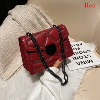 Contrast Kleur Lederen Crossbody Tassen Voor Vrouwen Reizen Handtas Eenvoudige Schoudertas Messenger Bag Dames Cross Body Bag 2