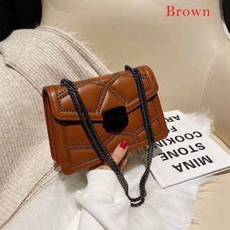 Contrast Kleur Lederen Crossbody Tassen Voor Vrouwen Reizen Handtas Eenvoudige Schoudertas Messenger Bag Dames Cross Body Bag 3