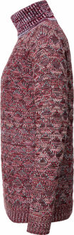 Contrasterende grove coltrui Rood