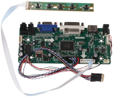 Controller Board LCD HDMI DVI VGA Audio PC Module Driver DIY Kit 15.6" Display B156XW02 1366X768 1ch 6/8-bit 40 Pin Panel