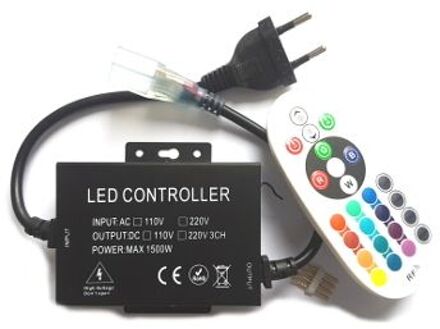 Controller RGB Neon Flex Ledstrip 230 Volt - RF - 1500W