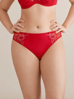 Conturelle Provence mini slip 0081005 546 tango red Rood - 36